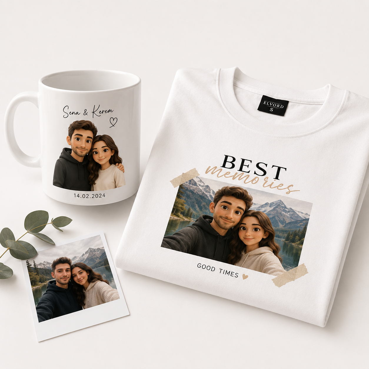 T-Shirt ve Kupa