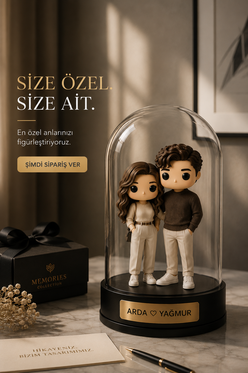 Premium Çift Figürü