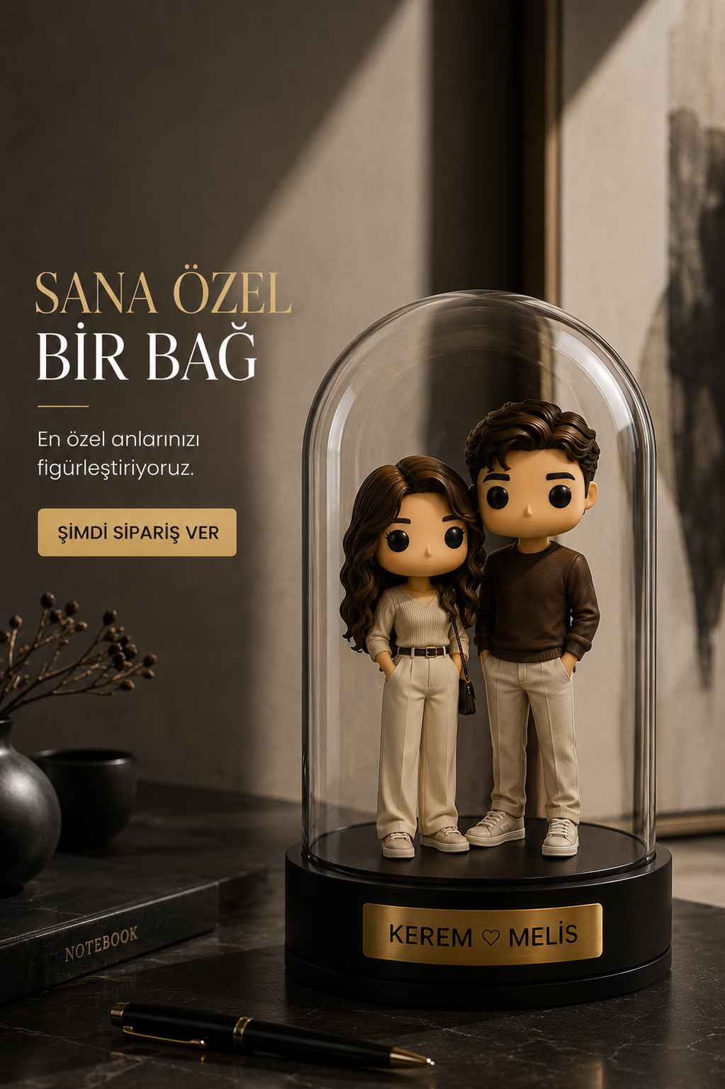 Premium Çift Figürü