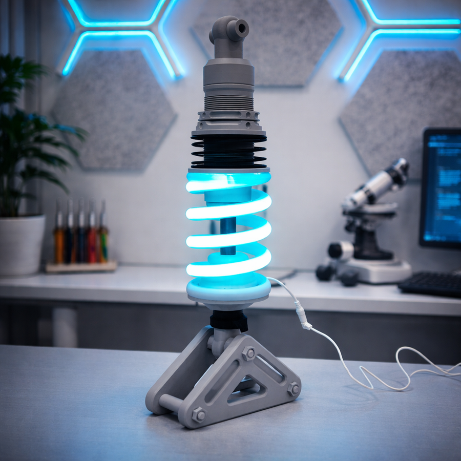 Reactor Coil – Mekanik LED Dekor Lambası