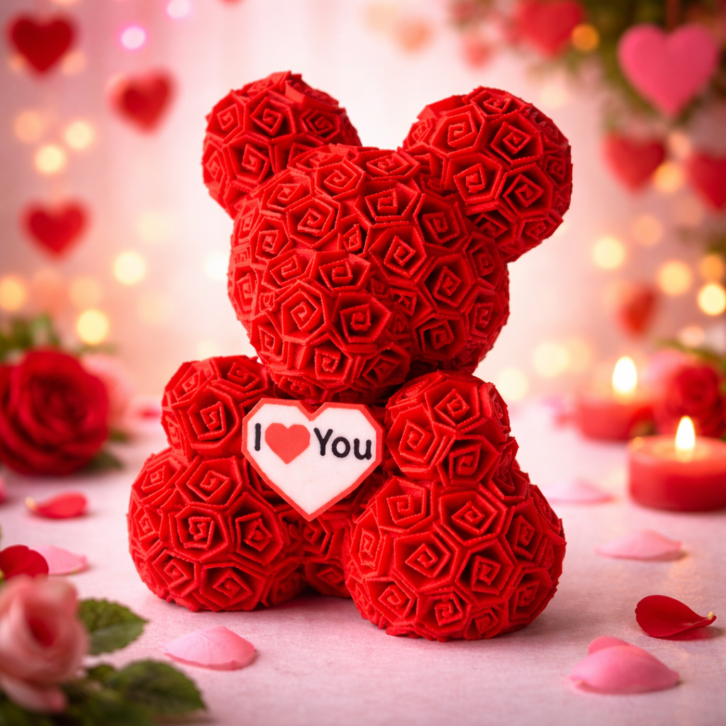 ROSELLO – Kalp Detaylı Dekoratif Ayıcık