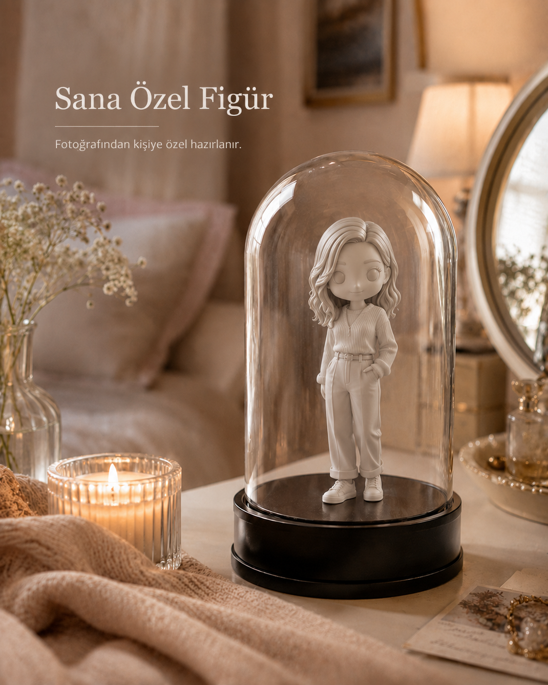 Boyanabilir Kişisel Figür