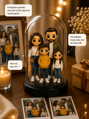 Aile Figürü 4 Kişilik